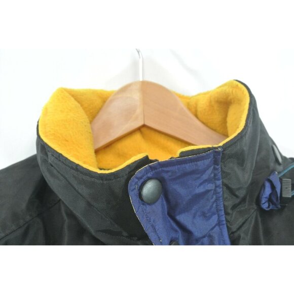 Tommy Hilfiger Expedition Outdoors Spell Out Flag Puffer Jacket 90s Mens Med Vtg - Picture 5 of 12